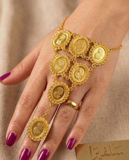 كف يد مع خاتمه