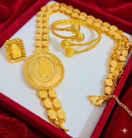 جرير حلبي أونصة مع سوارة وخاتم